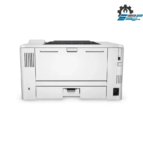 نمای پشت پرینتر hp m402dn